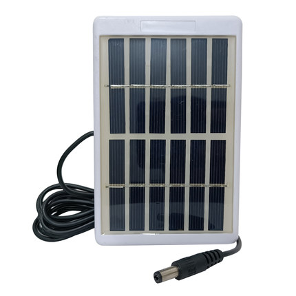 智能自动浇花器配件太阳能板DC5.5*2.1接口充电板功率1W线长2米6