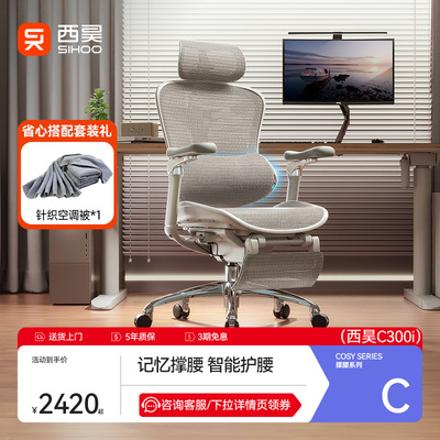 C500I/C300i/S300/S100套装人体工学椅撑腰办公椅电竞椅老板椅