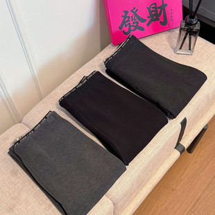 无缝显瘦棉感发财裤 字母腰打底裤 女 2025新款 高品质蛋白绒云朵裤