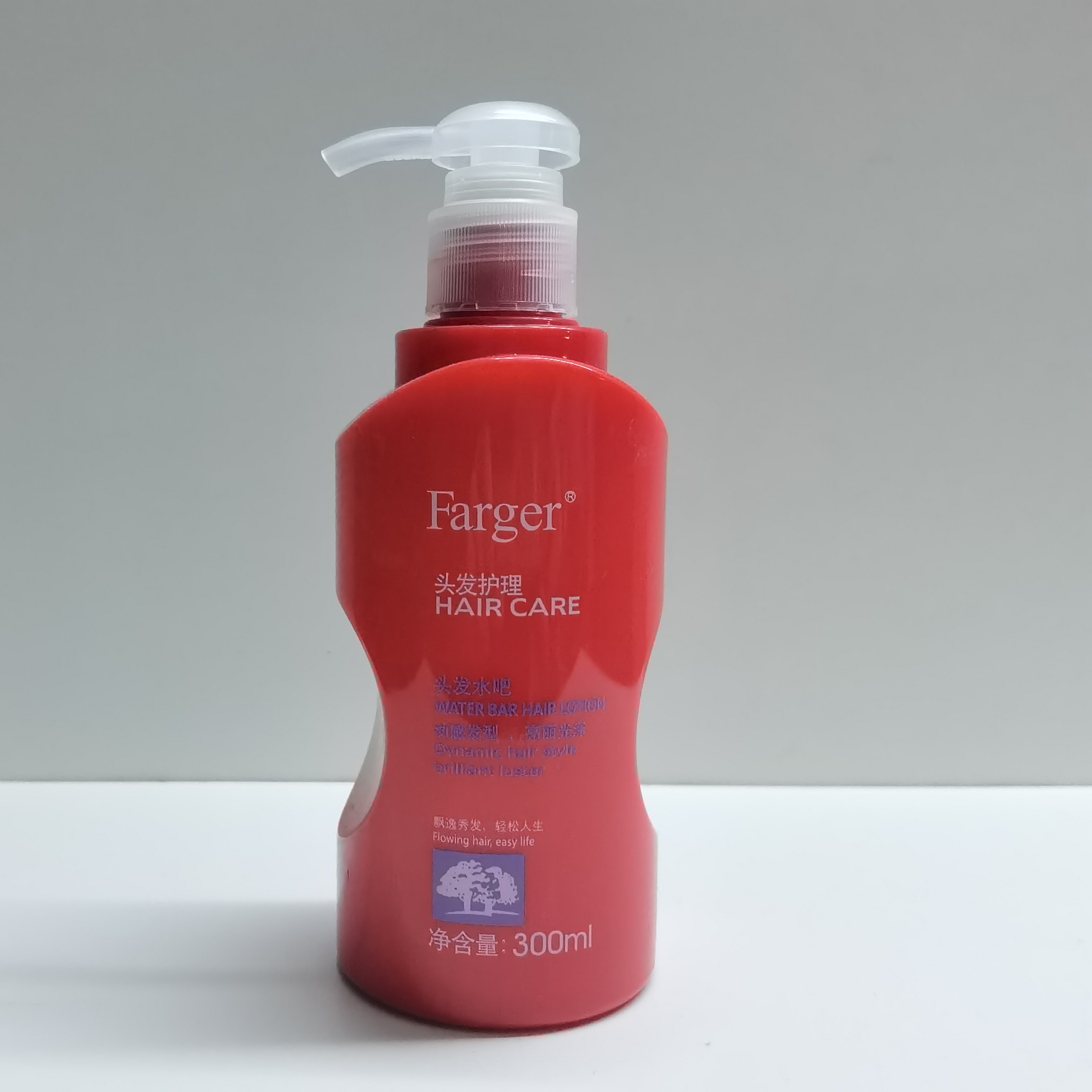 正品发歌发宝头发水吧卷发保湿定型弹力素护理弹簧素300ml