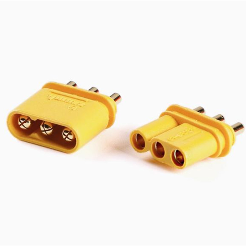 原装正品MR30PB-M/F公母头板载立式航模电机控制器动力连接器插头