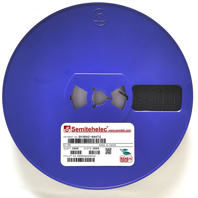 SP3002-04HTG SOT-163 全新原装正品现货ESD/TVS防静电保护二极管