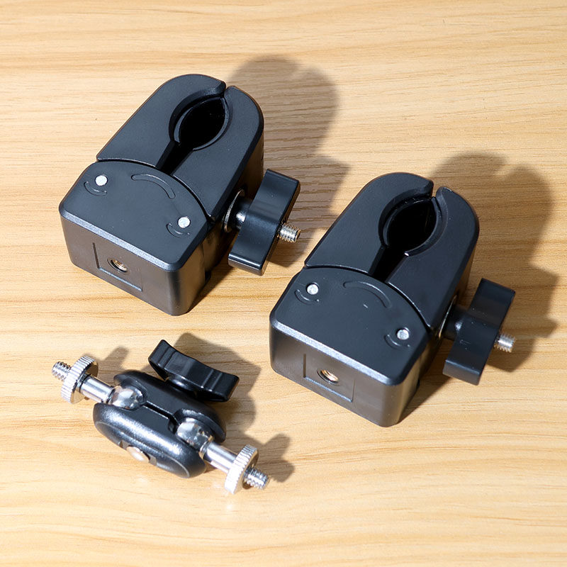 手机支架旋转直播三脚架蟹钳夹