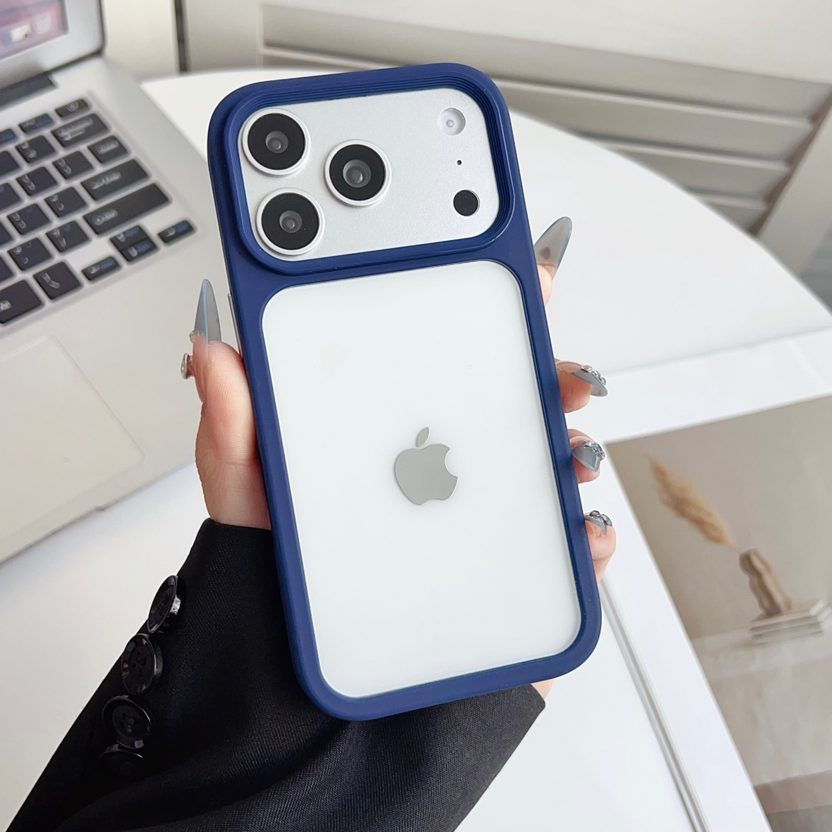 优盾透明1.5透明手机壳适用iphone15苹果17promax