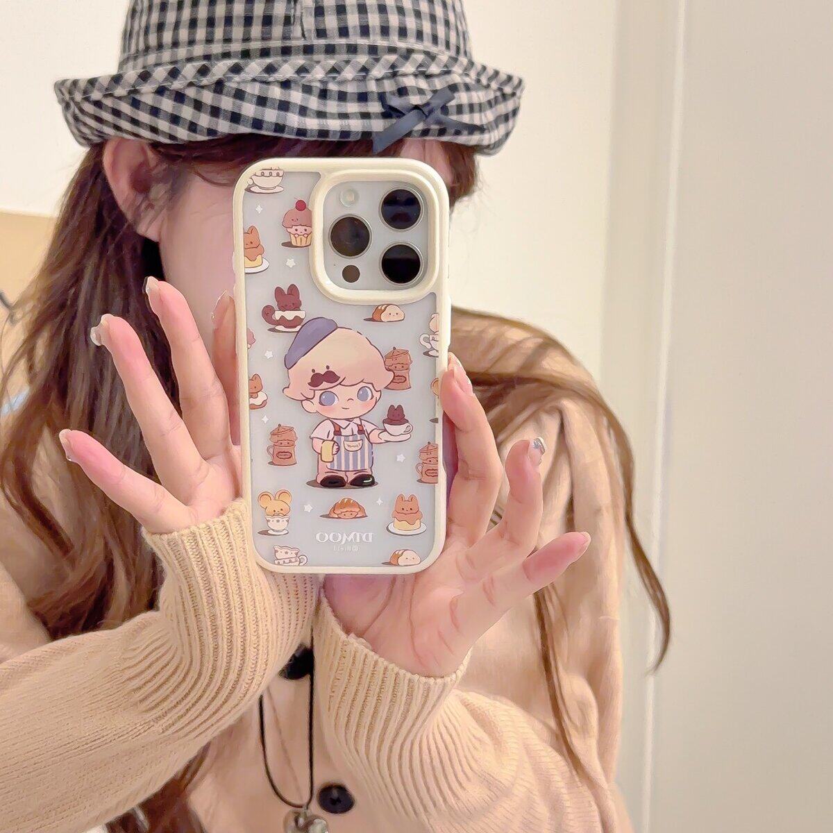 咖啡dimoo适用iphone17promax手机壳苹果16新款