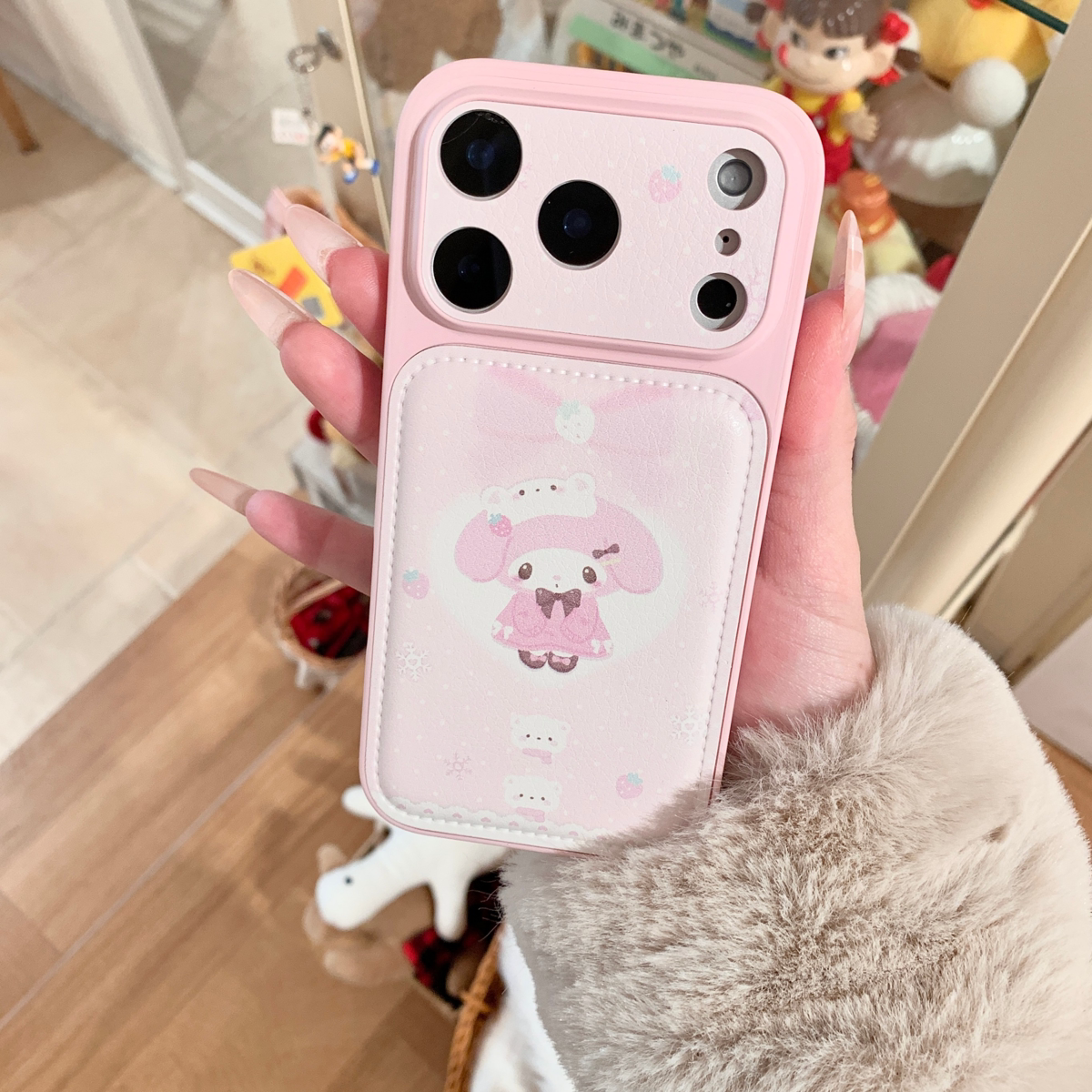 小熊美乐蒂适用于苹果14手机保护壳可爱16系列手机保护套爆款卡通