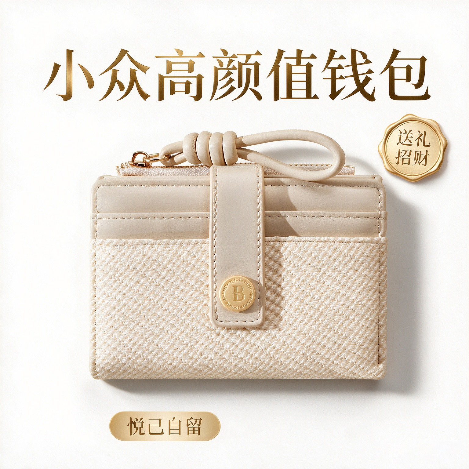 2026新款轻薄小巧二合一女卡包