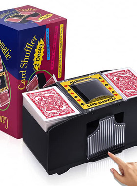 Automatic Card Shuffler 200 Texas poker chips Card Shufflers