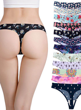 Sexy Sports Panties Ms Underpants Seamless Thong G String 裤