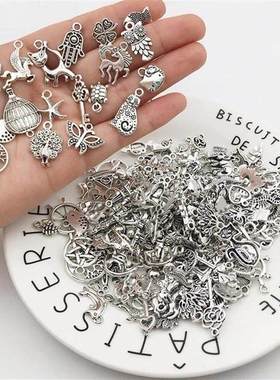 Metal Charms Beads DIY Bracelet Pendant For Jewelry Making