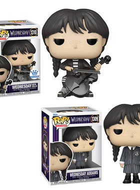 Wednesday Addams Figure Toy Funko Addams Family Action Figur