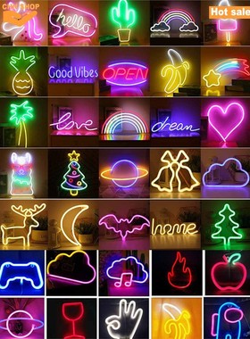 LED neon lights Party decoration lights Bar USB neon lights
