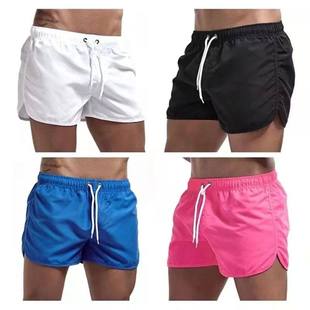 2024 Men's Swim Shorts Summer Colorful Swimwear Man Swimsuit