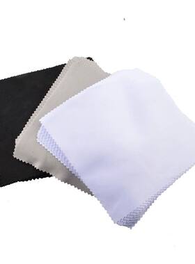 100pcs White 14x14CM Sublimation Microfiber cleaning cloth e