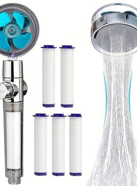 High-Pressure Shower Head Handheld Turbo Fan Showerhead With