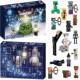 Box Christmas Minecraft 24Pcs Robort Figure Advent Calendar