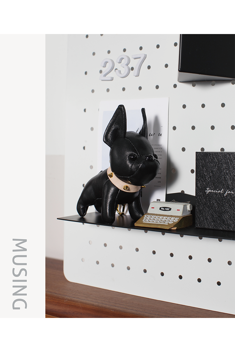 沐心手造 musing|奶凶狗挂饰  全皮创意奶凶狗创意挂饰