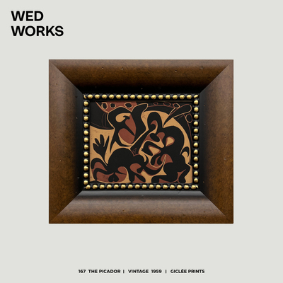 小众法式中古风毕加索装饰画