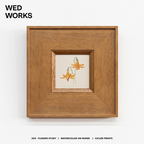 WEDWORKS小众原创水彩花卉装饰画