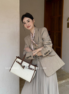 LS 极简时尚通勤百搭西装外套 广州十三行2026早春新品女装23005#