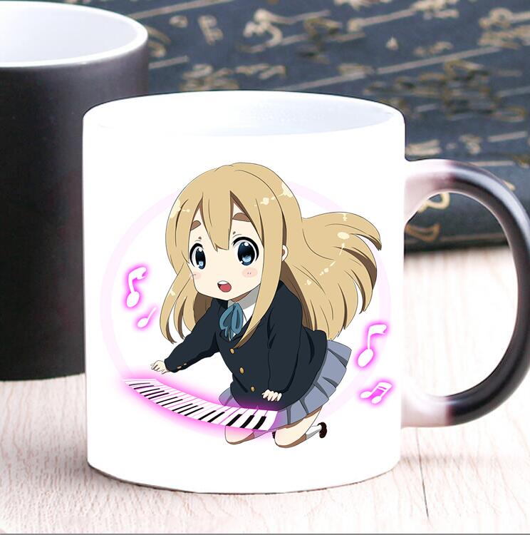 轻音少女琴吹䌷马克杯变色杯动漫周边cos二次元男生女生生日礼物