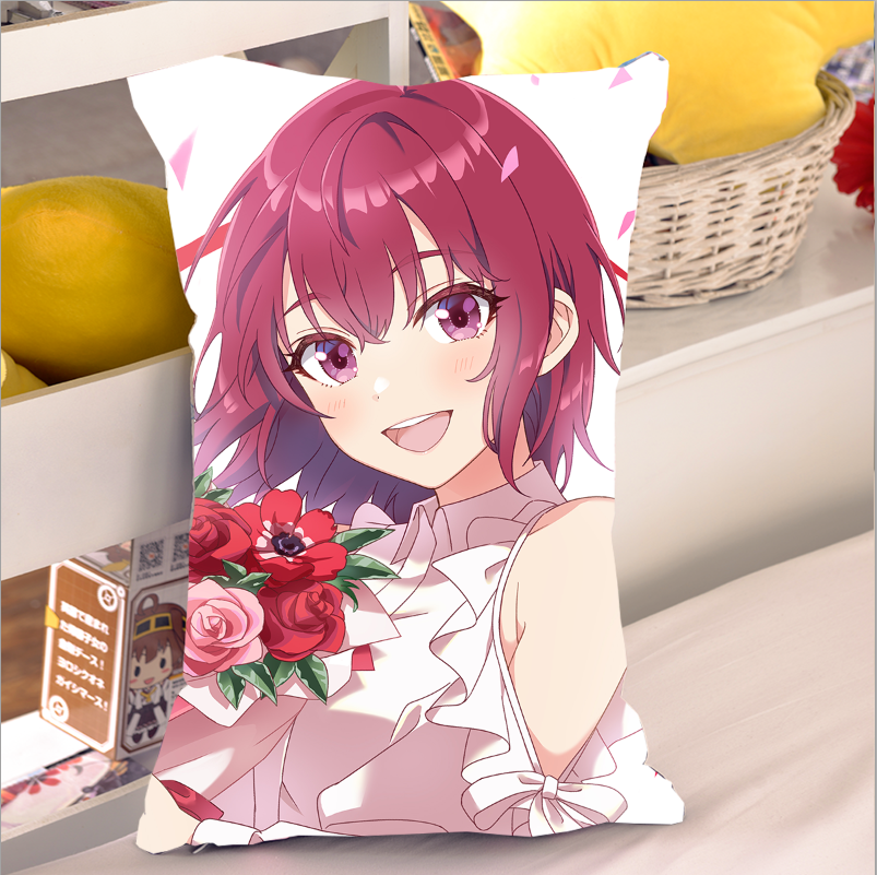 闪耀路标祇园寺雪音抱枕套动漫周边二次元宅男腐女生日礼物开学