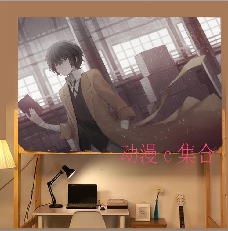 文豪野犬太宰治遮光床帘窗帘动漫周边毕业二次元宅男腐女生日礼物