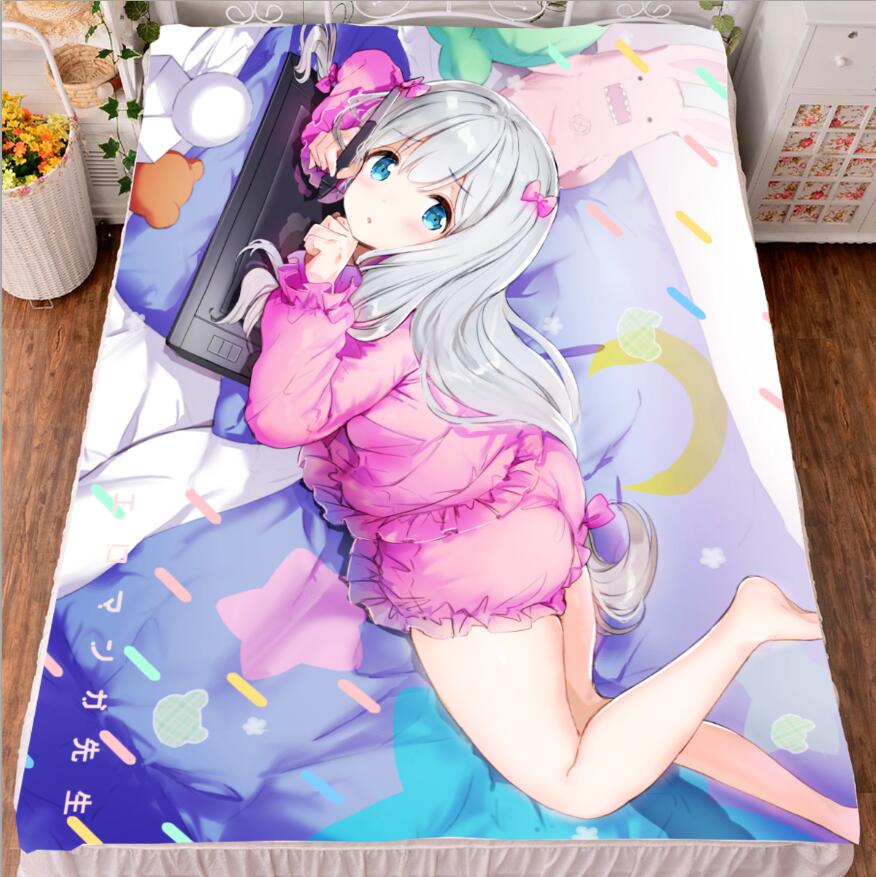 黄漫老师和泉纱雾被套床单毛毯动漫周边cos二次元送宅男生日礼物