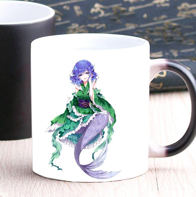 东方Project若鹭姬马克变色杯动漫周边cos开学送宅男腐女生日礼物