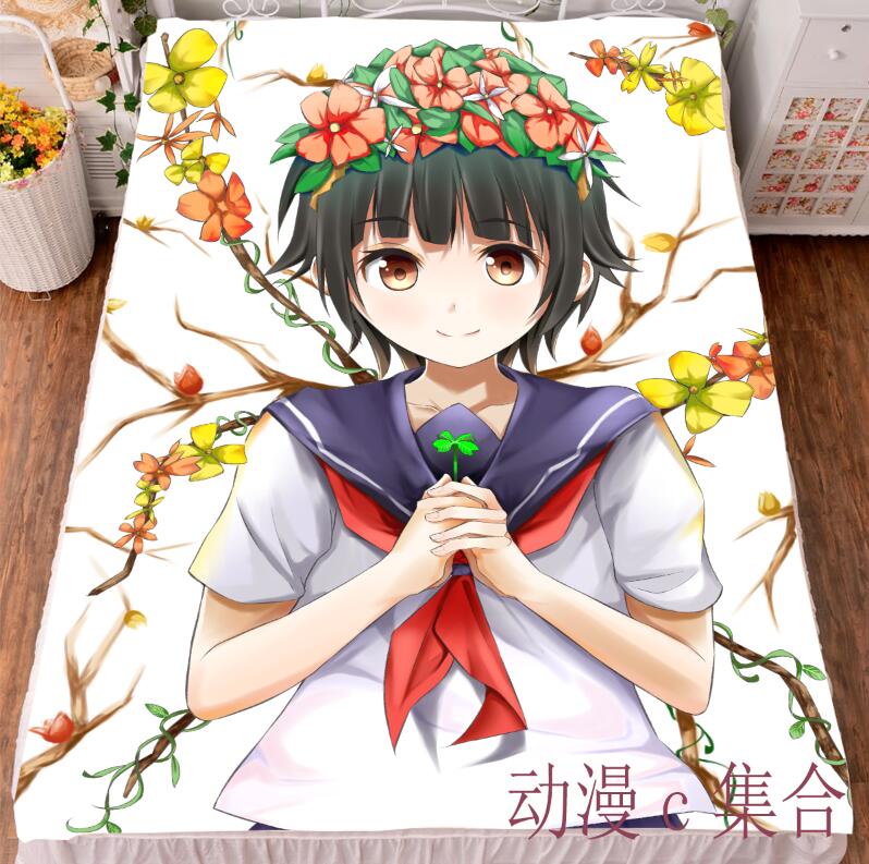 魔禁超炮初春饰利床单被套毛毯动漫周边二次元送宅男腐女生日礼物