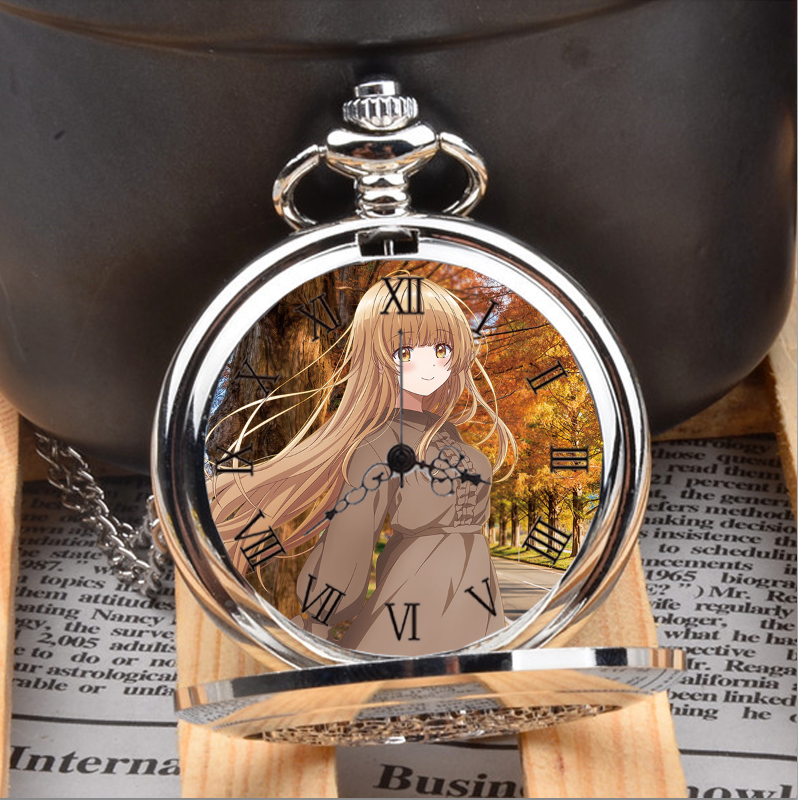 关于我被隔壁的天使变成废柴椎名真昼怀表手表动漫周边二次元生日