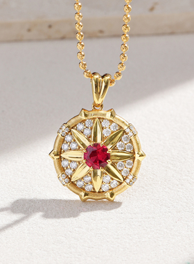 S925银镀黄金手工拉丝复古国潮