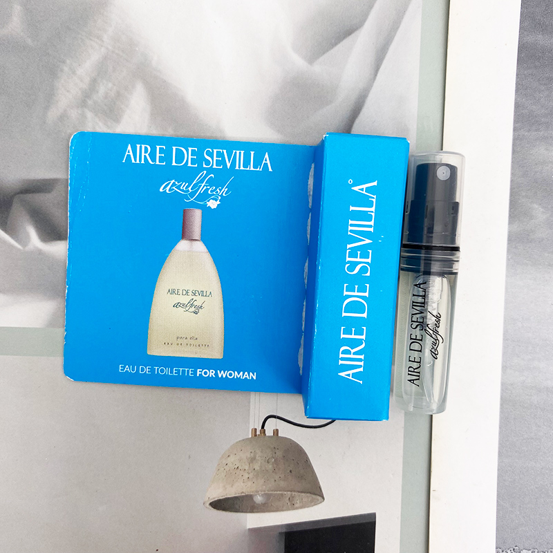 小众西班牙学院Aire De Sevilla azut fresh女士淡香水EDT小样2ML