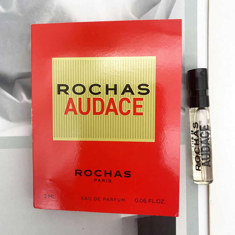 2025新香罗莎Rochas Audace无畏女士持久浓香水试管小样2ML