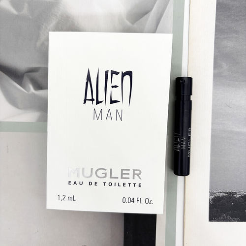 法国原装穆格勒Mugler Alien Man异型男士淡香水EDT试管小样1.2ML