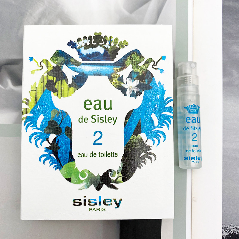 正品希思黎 纯水2号 Sisley Eau de 2女士淡香水EDT试管小样1.4ML