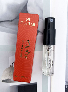 2025新香葡萄牙小众品牌Guillab Aquila中性持久浓香水EDP小样2ML