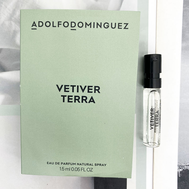 Adolfo Dominguez阿道夫多明格斯Vetiver Terra男浓香水小样1.5ML