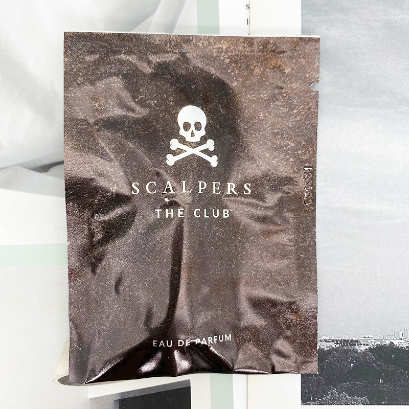 正品2021西班牙小众Scalpers The Club男士持久浓香水试管小样2ML