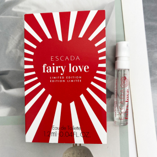 2021新香爱斯卡达Escada Fairy 正品 原装 Love女士淡香水小样1.2ML