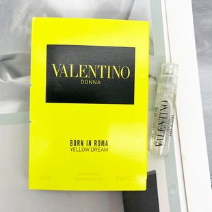 Roma Valentino华伦天奴Donna Born Dream女浓香1.2ML Yellow