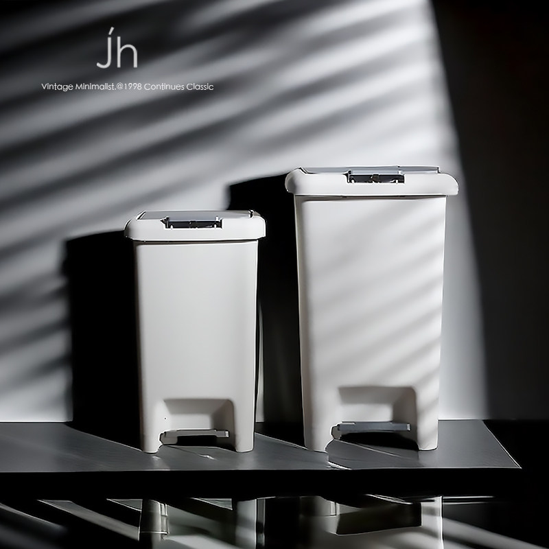 垃圾桶家用客厅厨房化妆室卧室办公室手按脚踏脚踩带盖子大容量厕