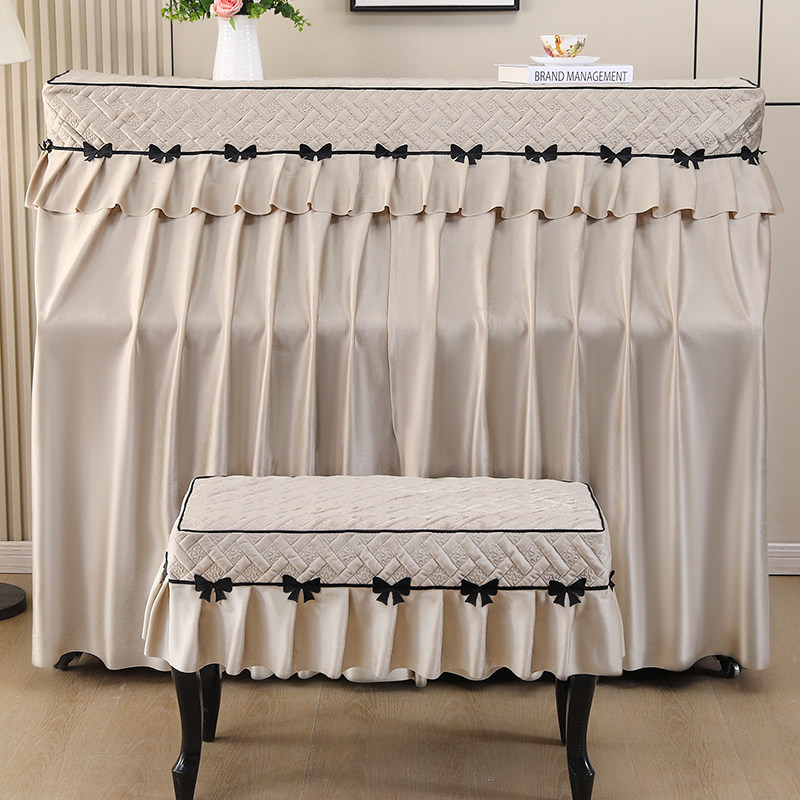 欧式雅马哈钢琴防尘罩子全罩现代简约钢琴套全包防晒轻奢高档中式