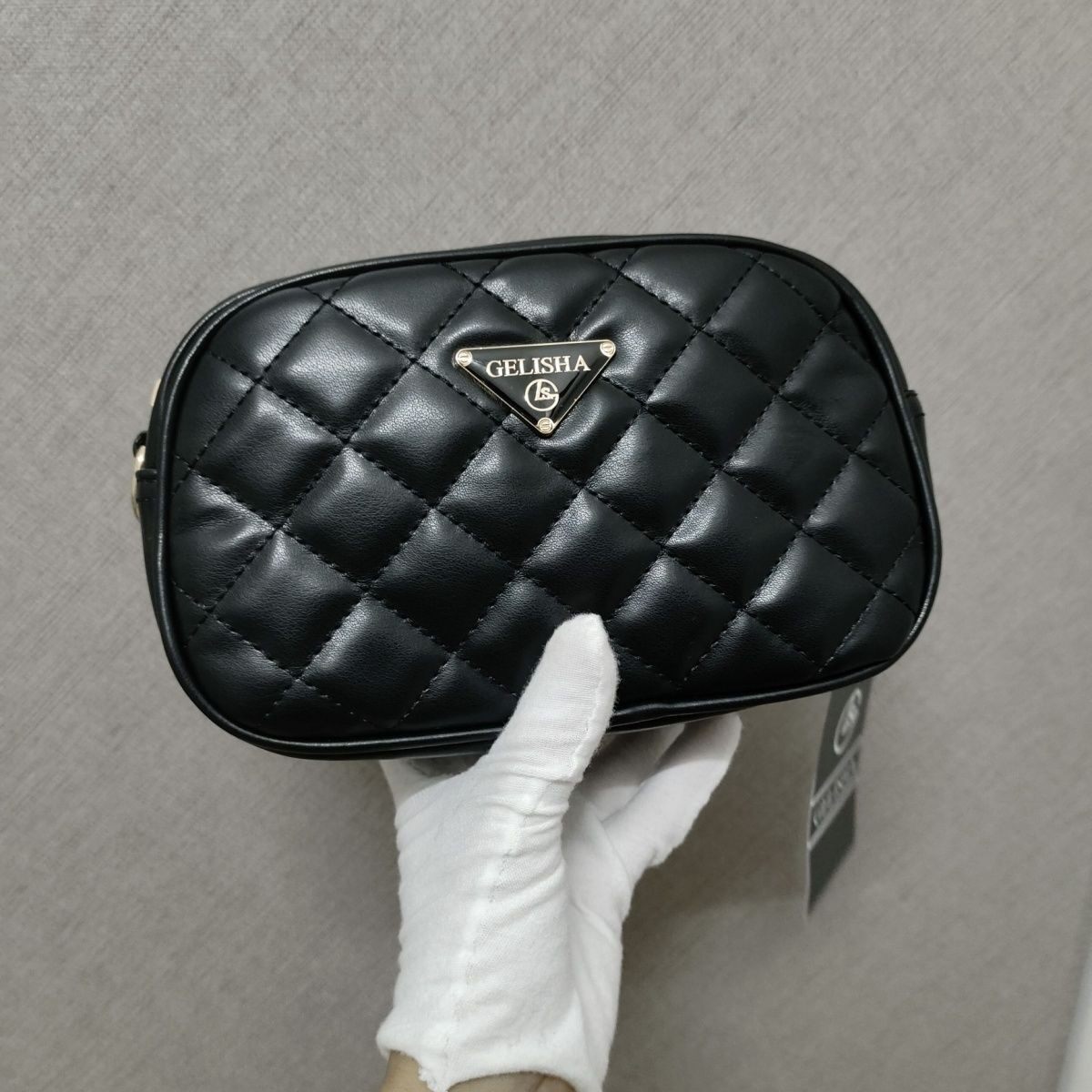 Fashion新款小香风链条手机包高颜值相机包菱格单肩斜挎女包