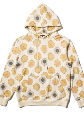 全新正品CLOT COMPASS PATTERN HOODIE指南针油画连帽卫衣