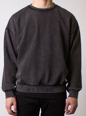 全新正品Publish旗下 Fairplay Bronx 洗水做旧蜡染套头卫衣