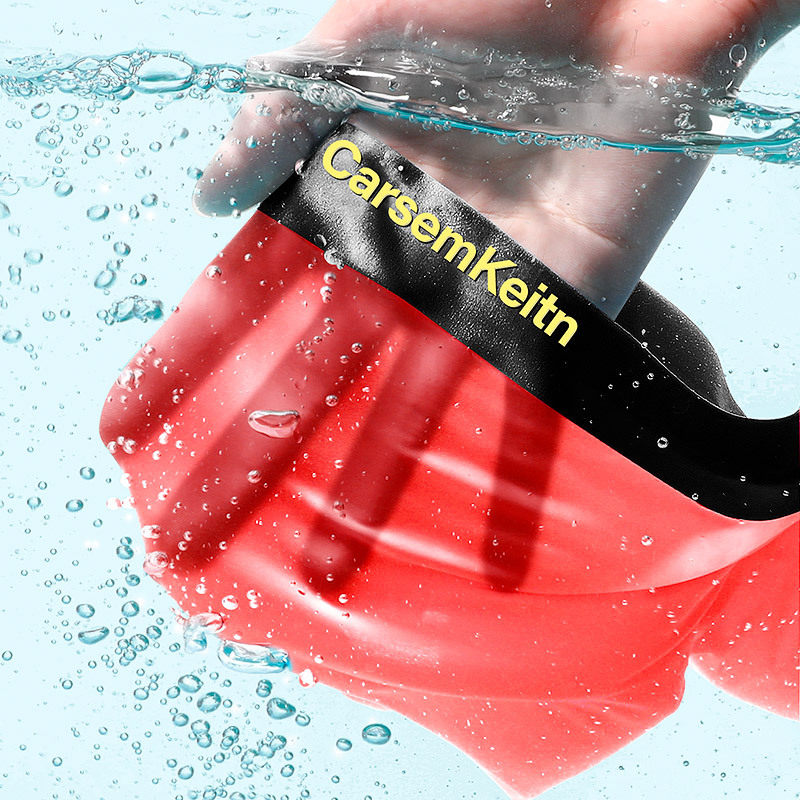 升级款cnk男士内裤冰丝平角裤本命年大红色结婚抗菌透气无痕四角,女士内衣/男士内衣/家居服,男平角内裤,淘宝优惠券,粉丝福利购,淘宝优惠卷