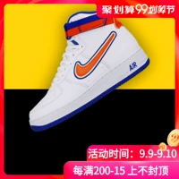 Hồng Kông gửi thư trực tiếp Nike Air Force 1 Giày cao gót màu trắng cam Knicks AF1 giày cao gót AV3938-100 - Dép / giày thường giày thể thao puma