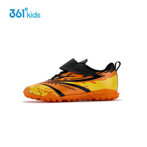 【商场同款】361度童鞋男童足球鞋2025冬季新款中大童防滑训练鞋