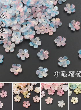 醋酸立体石竹花diy发簪材料